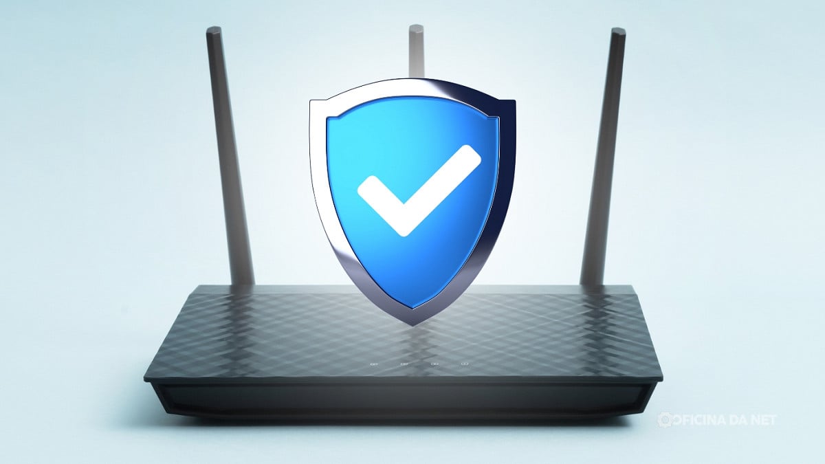 5 coisas que você precisa fazer para proteger seu roteador. Imagem: Oficina da Net