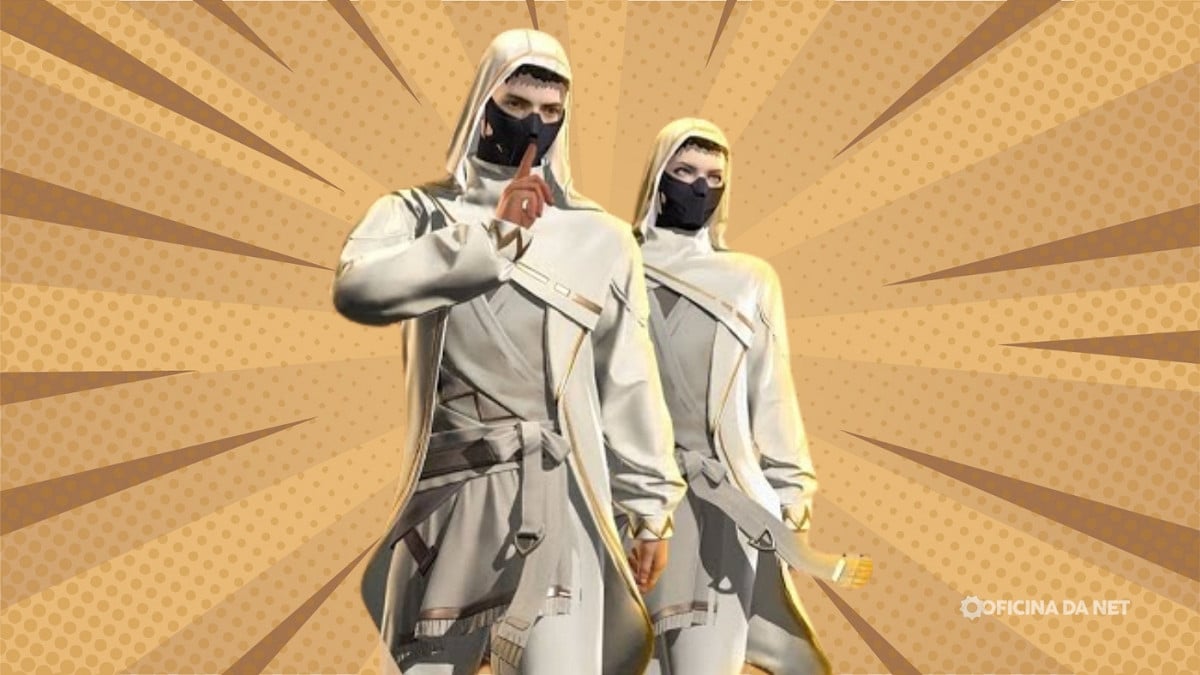 Free Fire libera Conjunto Mistérios das Areias de graça. Imagem: Oficina da Net
