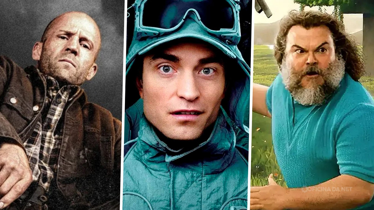 Filmes mais pirateados desta semana. Imagem: Reprodução