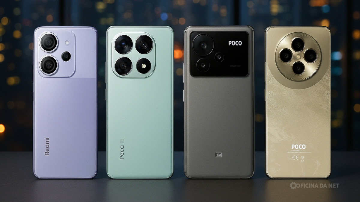 Celulares Xiaomi em oferta na Amazon