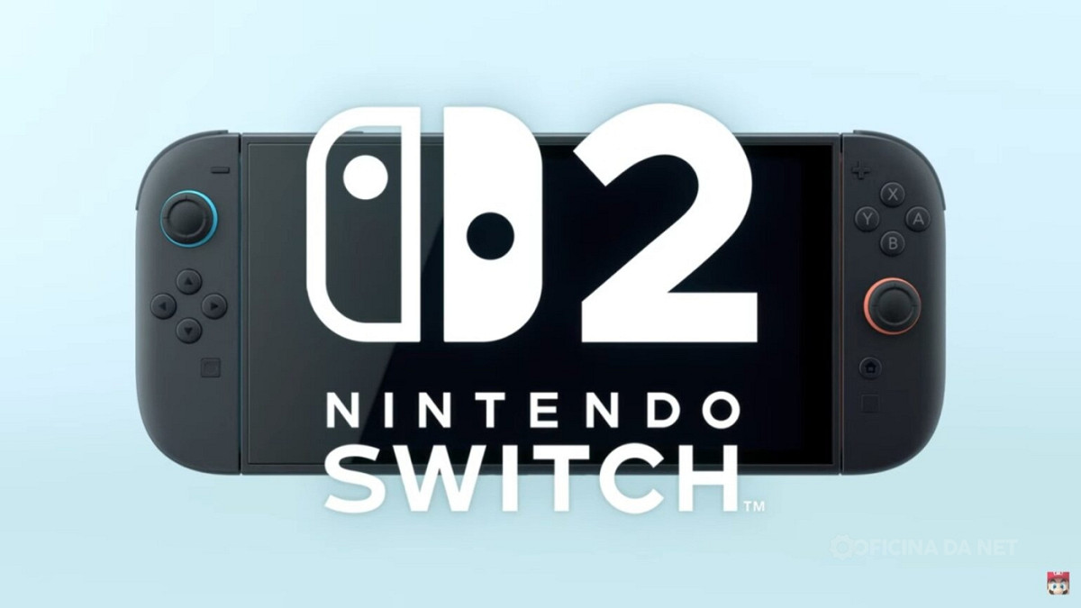 Nintendo Switch 2 chega ao Brasil no dia 5 de junho por R$ 4,5 mil. Imagem: Reprodução