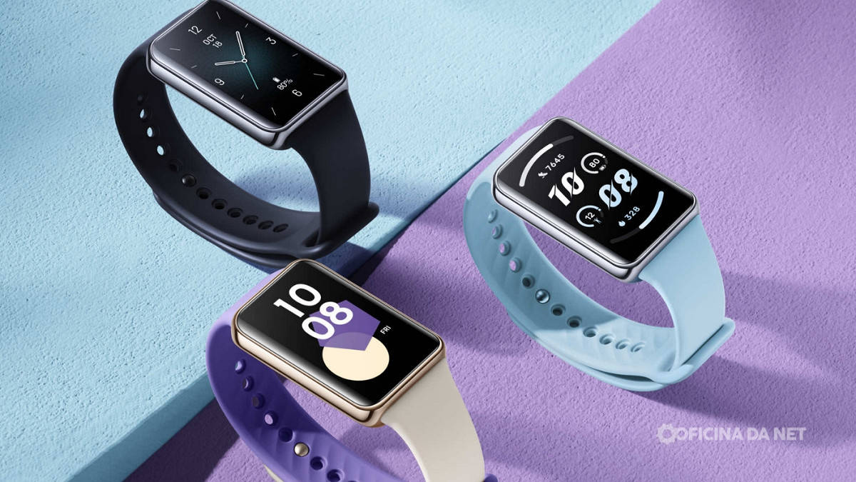 Honor Band 10 é lançada no mercado chinês. Imagem: Oficina da Net