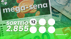 Saiu o resultado da Mega-Sena 2855: veja os números sorteados Saiu o resultado da Mega-Sena 2855: veja os números sorteados
