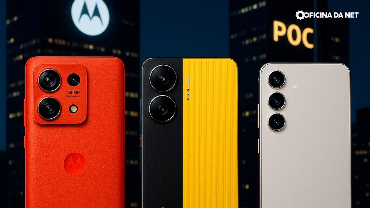 Celulares intermediários que indico hoje!