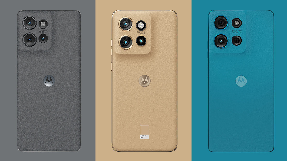 Celulares Motorola com resistência militar