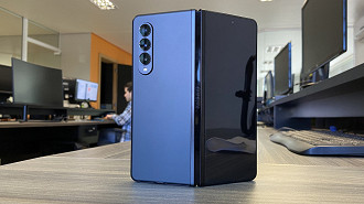 Galaxy Z Fold 3. Fonte: Oficina da Net