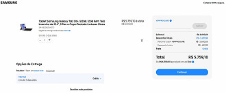 Samsung Galaxy Tab S10+ em oferta nessa semana!