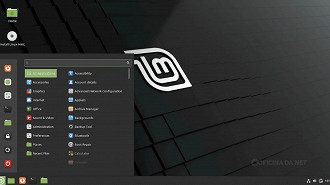 Linux Mint é provavelmente a versão mais parecida com o Windows 10. Imagem: Reprodução Linux Mint é provavelmente a versão mais parecida com o Windows 10. Imagem: Reprodução