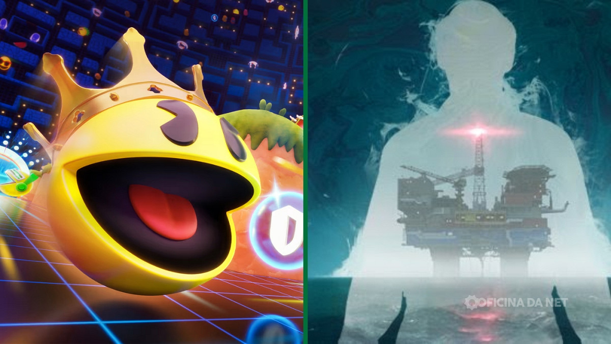 Pac-Man Mega Tunnel Battle: Chomp Champs e Still Wakes the Deep estão de graça no Xbox Game Pass. Imagem: Reprodução