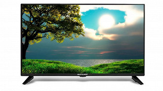 Multilaser TL022, a pior TV eu eu já tive. Imagem: Oficina da Net Multilaser TL022, a pior TV eu eu já tive. Imagem: Oficina da Net