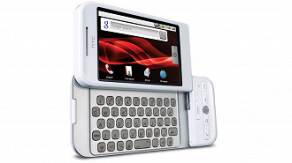 HTC Dream, o primeiro celular com Android, estreou em 14 de maio de HTC Dream, o primeiro celular com Android, estreou em 14 de maio de