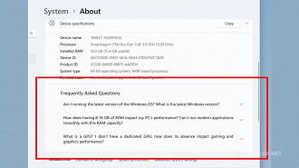 Windows 11 ganha nova função que explica se seu PC roda bem jogos, vídeos e outras dúvidas. Imagem: Windows Latest/Reprodução Windows 11 ganha nova função que explica se seu PC roda bem jogos, vídeos e outras dúvidas. Imagem: Windows Latest/Reprodução