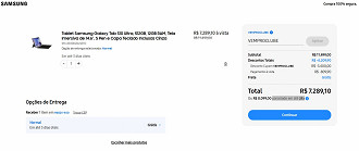 Samsung Galaxy Tab S10 Ultra com 33% de desconto nessa semana! Samsung Galaxy Tab S10 Ultra com 33% de desconto nessa semana!