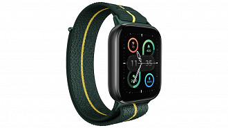 Moto Watch Fit. Imagem: Motorola/Reprodução Moto Watch Fit. Imagem: Motorola/Reprodução