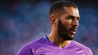 Karim Benzema. Imagem: Reprodução Karim Benzema. Imagem: Reprodução