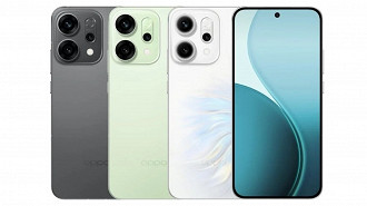 OPPO Reno14 Pro. Imagem: Reprodução OPPO Reno14 Pro. Imagem: Reprodução