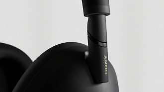Acabamento do Sony WH-1000XM6. Imagem: Sony/Reprodução Acabamento do Sony WH-1000XM6. Imagem: Sony/Reprodução