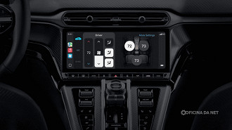 Apple CarPlay Ultra agora controla o painel como um todo. Imagem: Apple/Reprodução
