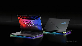 ASUS ROG Strix SCAR 16 e 18. Imagem: Reprodução ASUS ROG Strix SCAR 16 e 18. Imagem: Reprodução