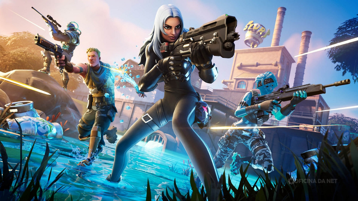 Apple bloqueia Fortnite no iPhone mais uma vez. Imagem: Oficina da Net