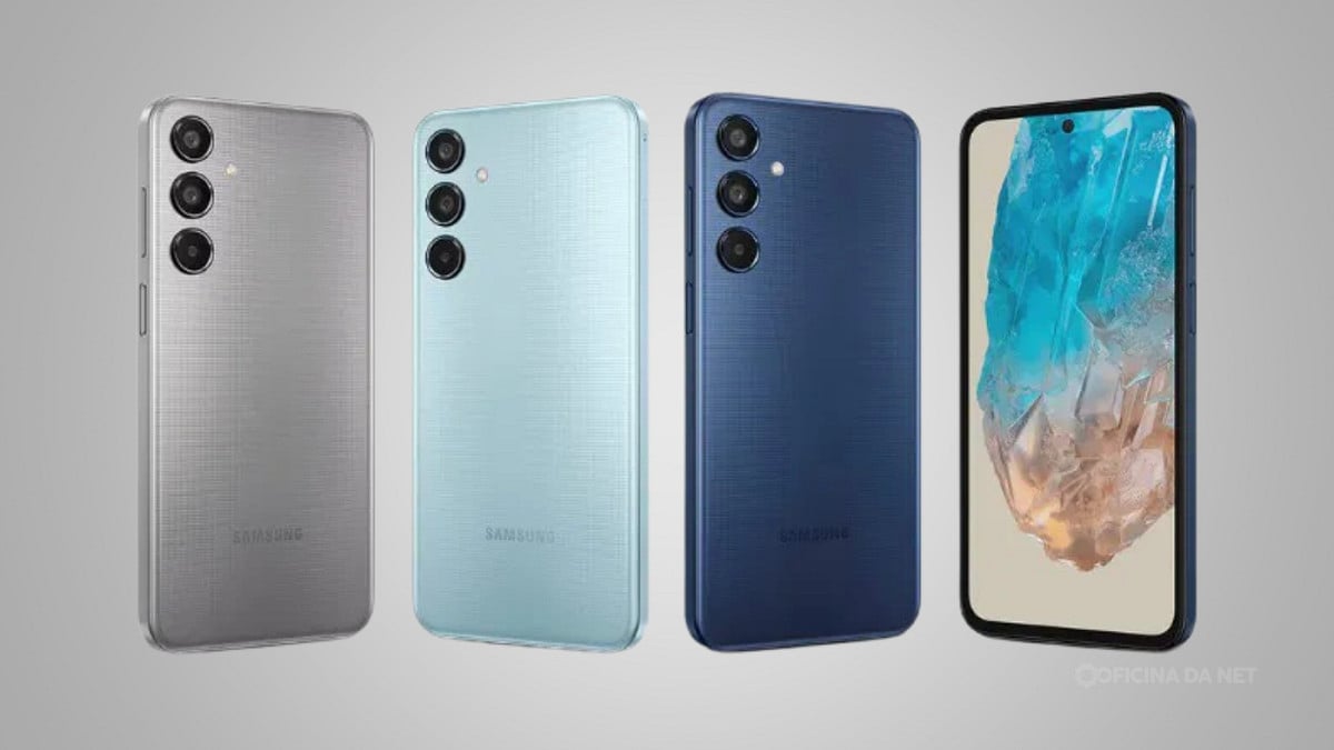 Sem Snapdragon, Galaxy M36 virá com Exynos 1380. Imagem: Oficina da Net