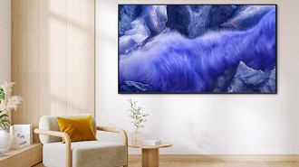 Samsung Vision AI QLED 4K QEF1. Imagem: Samsung/Reprodução Samsung Vision AI QLED 4K QEF1. Imagem: Samsung/Reprodução