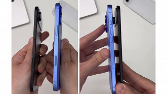 iPhone 17 Air comparado com o iPhone 17 Plus iPhone 17 Air comparado com o iPhone 17 Plus