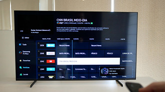 O Samsung TV Plus está disponível apenas nas TVs da marca. Fotógrafo: Nicolas Muller O Samsung TV Plus está disponível apenas nas TVs da marca. Fotógrafo: Nicolas Muller