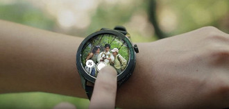 Xiaomi Watch S4 permite visualizar ao vivo o que a câmera do celular está captando. Imagem: Xiaomi/Reprodução Xiaomi Watch S4 permite visualizar ao vivo o que a câmera do celular está captando. Imagem: Xiaomi/Reprodução