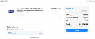 Samsung Vision AI TV 65 QLED 4K com desconto na loja oficial da Samsung até o final de junho! Samsung Vision AI TV 65 QLED 4K com desconto na loja oficial da Samsung até o final de junho!