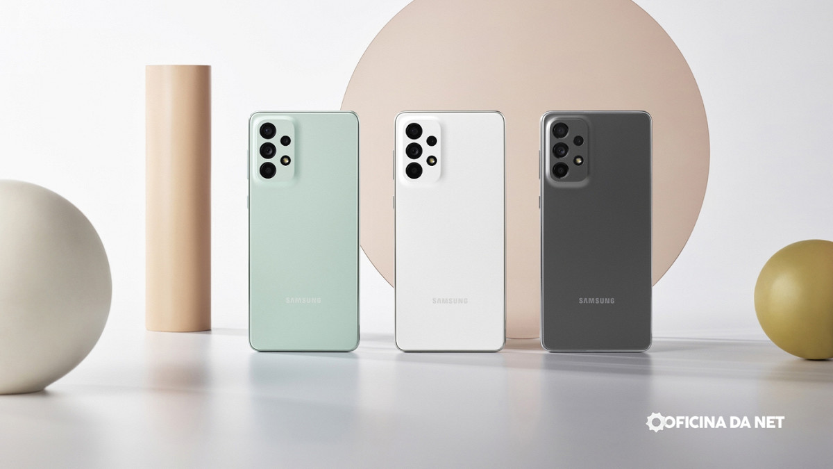 Galaxy A73 recebe Android 15 com One UI 7