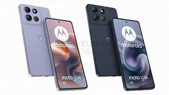 Possível design do Moto G86 Possível design do Moto G86