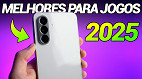 Melhores celulares para jogos em 2025, até agora