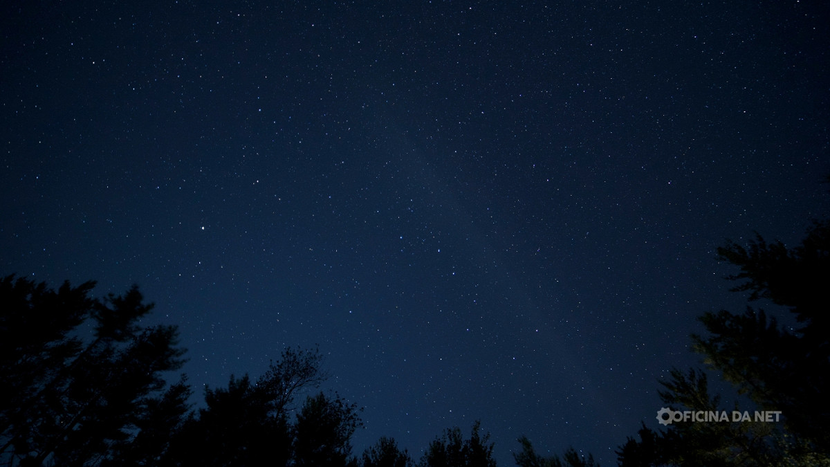 Veja como está a Lua hoje. Imagem: Oficina da Net