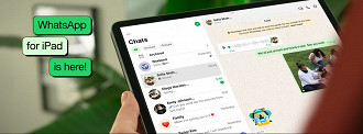 WhatsApp finalmente chega ao iPad. Imagem: WhatsApp/Reprodução WhatsApp finalmente chega ao iPad. Imagem: WhatsApp/Reprodução