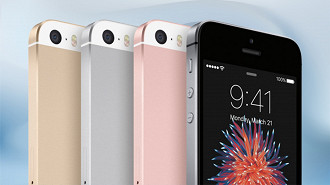 O iPhone SE, lançado em 2016, é um dos modelo afetados. Imagem: Oficina da Net O iPhone SE, lançado em 2016, é um dos modelo afetados. Imagem: Oficina da Net