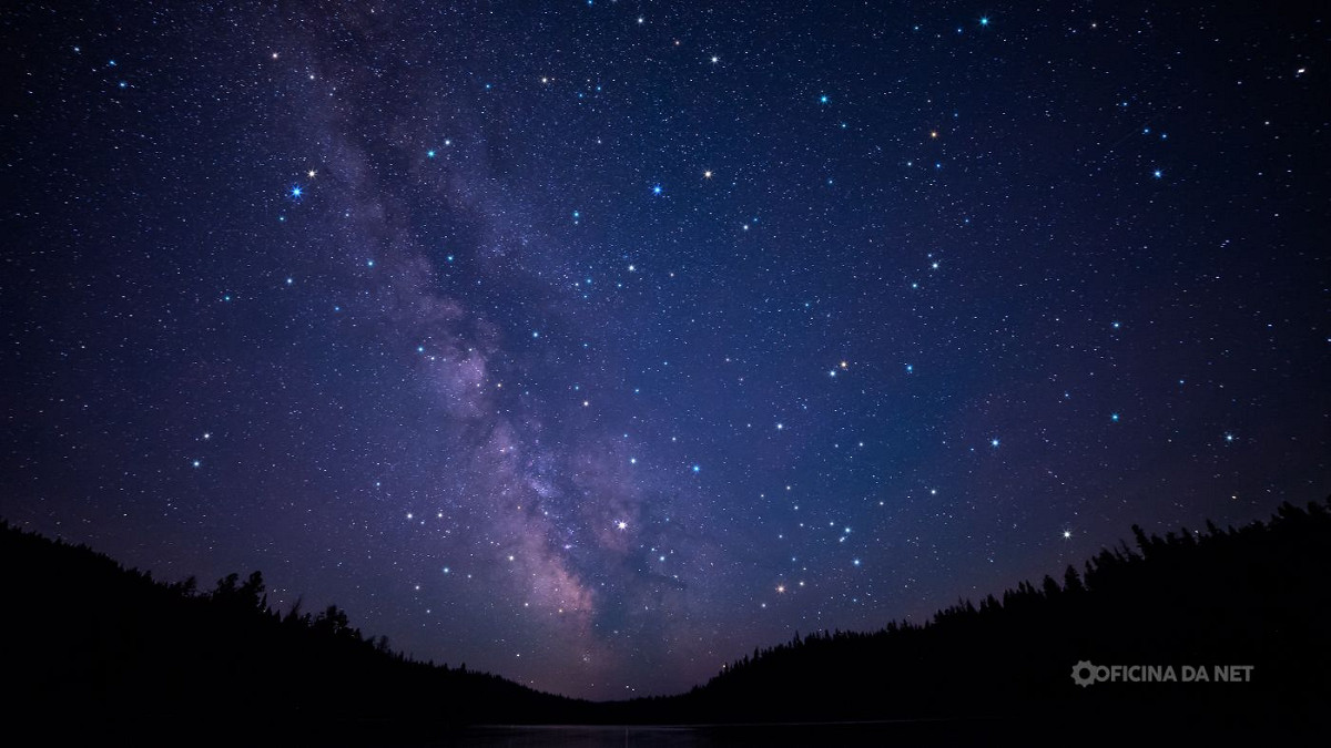 Veja como está a Lua hoje. Imagem: Oficina da Net