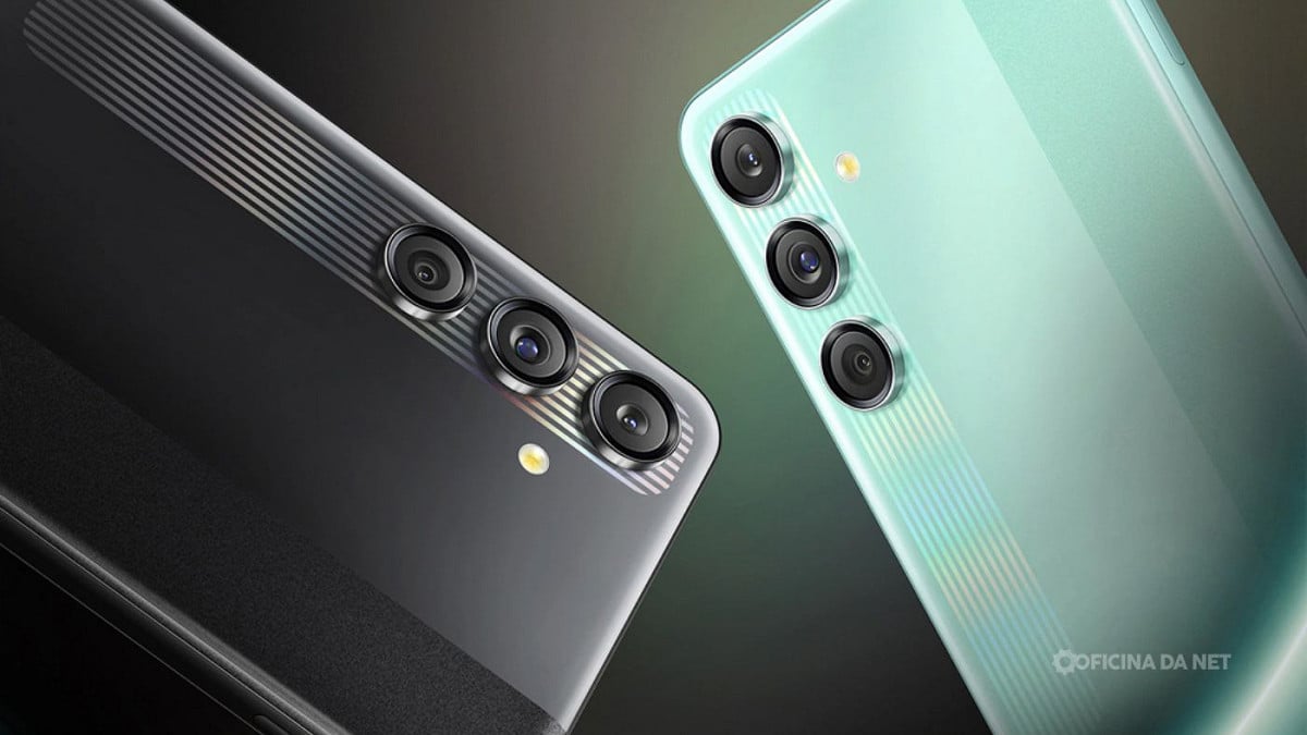 Galaxy M55s recebendo Android 15 com One UI 7