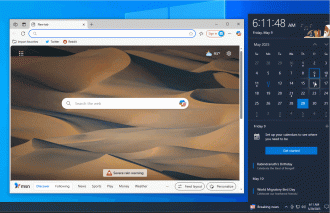 Quando você clica no compromisso, a Microsoft te força para o Bing. Imagem: Windows Latest Quando você clica no compromisso, a Microsoft te força para o Bing. Imagem: Windows Latest