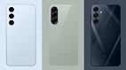 3 celulares 5G da Samsung com 128 GB que valem a pena em 2025