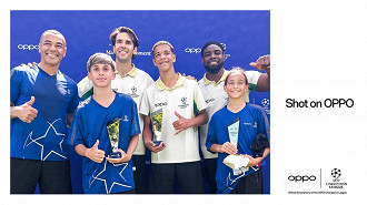 Cafu e Kaká no evento da OPPO para a final da UEFA Champions League. Imagem: OPPO/Divulgação Cafu e Kaká no evento da OPPO para a final da UEFA Champions League. Imagem: OPPO/Divulgação