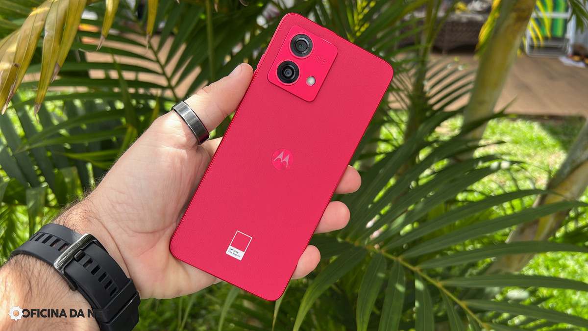 Moto G84 em oferta. Imagem: Oficina da Net