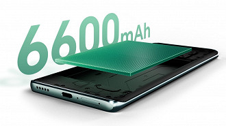 O Honor Magic 7 Lite chega com bateria gigante de 6.000 mAh. Imagem: Honor/Reprodução O Honor Magic 7 Lite chega com bateria gigante de 6.000 mAh. Imagem: Honor/Reprodução