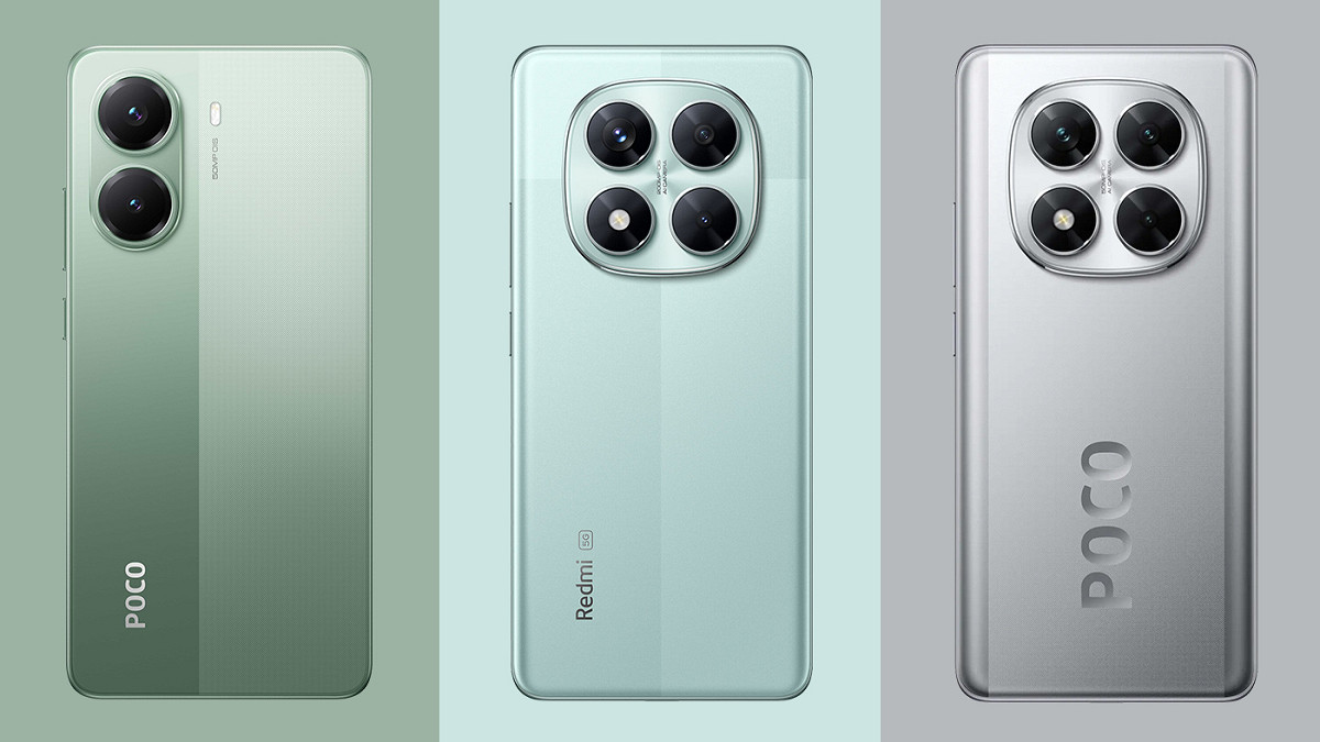Celulares Xiaomi resistentes à água