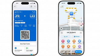 Carteira e Apple Pay com novidades úteis. Imagem: Apple/Reprodução Carteira e Apple Pay com novidades úteis. Imagem: Apple/Reprodução
