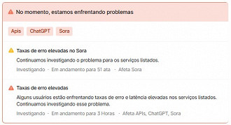 Comunicado oficial da OpenAI sobre a queda do ChatGPT Comunicado oficial da OpenAI sobre a queda do ChatGPT