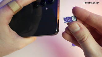 S24 FE suporta chips físicos e e-SIM, máximo dois S24 FE suporta chips físicos e e-SIM, máximo dois