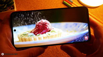 Tela Dynamic AMOLED do S24 FE Tela Dynamic AMOLED do S24 FE