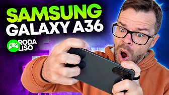 Galaxy A36 vai bem em jogos? // RODA LISO Galaxy A36 vai bem em jogos? // RODA LISO