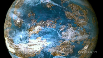 Em 2014, encontraram indícios de quantidades enormes de água profundas abaixo da crosta terrestre. Imagem: Reprodução Em 2014, encontraram indícios de quantidades enormes de água profundas abaixo da crosta terrestre. Imagem: Reprodução
